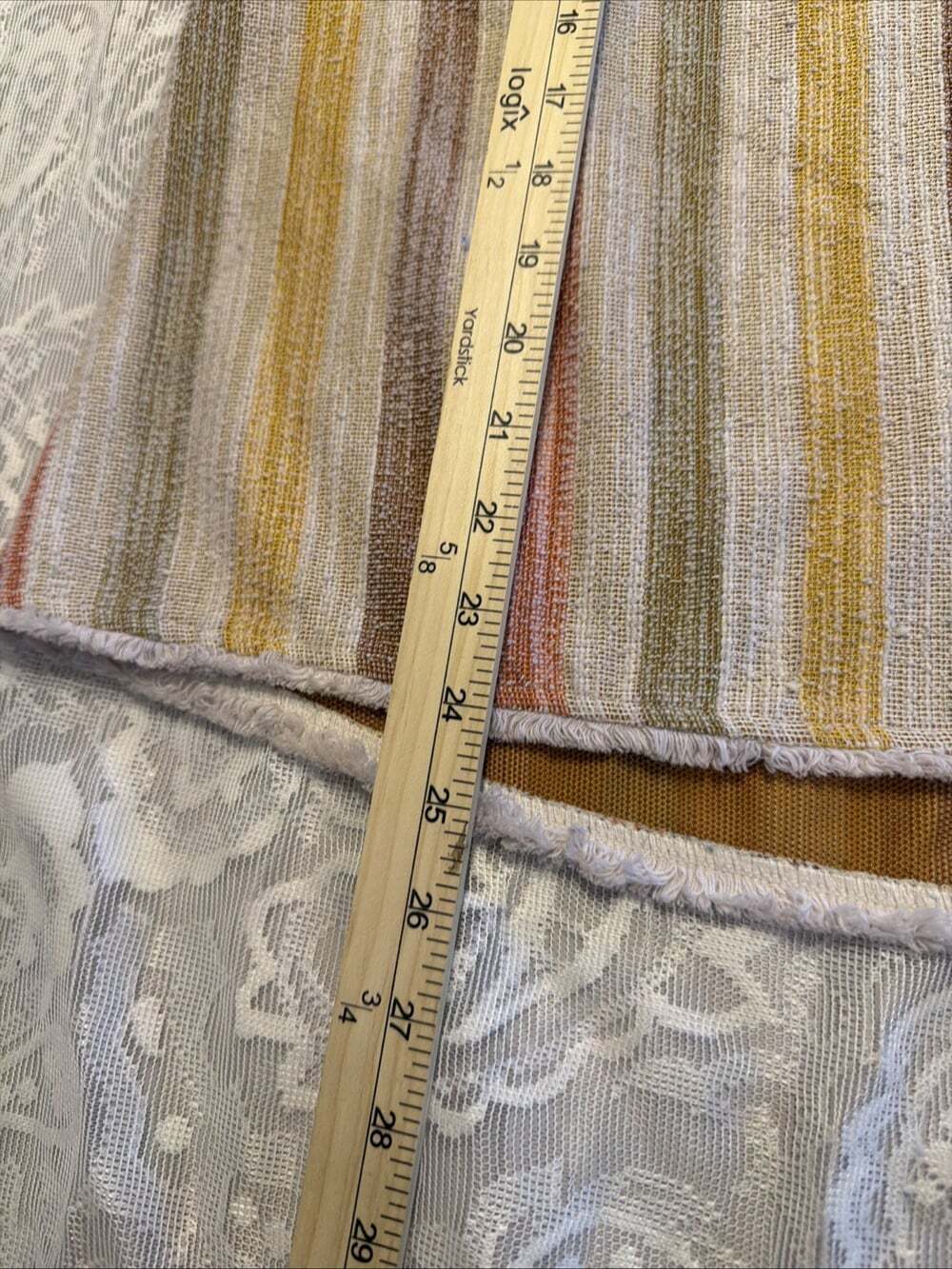W5 Womens Multicolor Striped Halter Top Sleeveless Frayed Hem M Meas In Pics - Picture 4 of 5